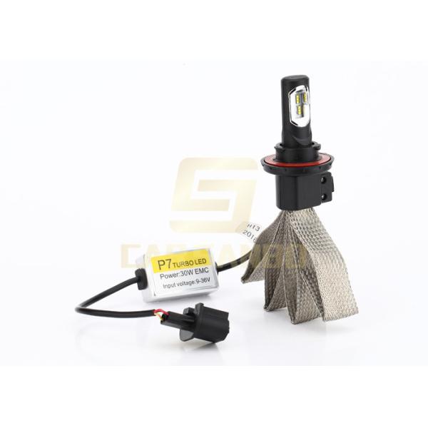 Fanless Design Car LED Headlight Bulbs With High Precision Constant Current Driver Chip