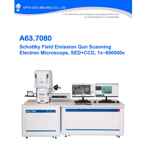 Controled Mouse Scanning Electron Microscope Sem  1x~600000x Magnification A63.7080