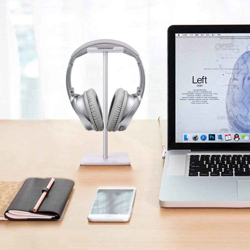 ODM OEM изготовленного на заказ держателя всеобщий алюминиевый 22cm наушников игры логотипа