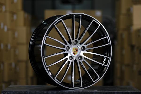 First Class OEM Forged Alloy Wheels Black Rims 21X11 For Porsche 911 Turbo Gt3 718