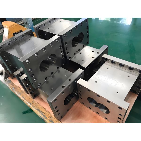 38CrMoAlA Nitrided Twin Screw Barrel Sections for EVA/POE Film