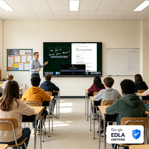 86 Inch AI Education Board with Dual Color Annotation and TÜV Low Blue Light for Interactive Whiteboard