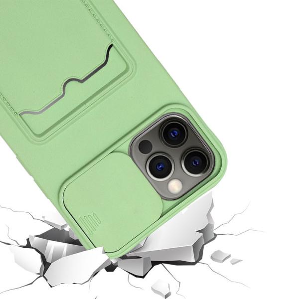 Liquid Silicone Phone Cover Dirt Free Breathable Slidable Camera Protection Cover