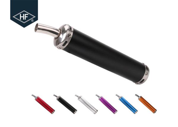 Pipes 20mm Motorcycle Exhaust Muffler Slip On Stainless Steel Street Motocross Silencer