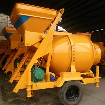 JZC500 20m3/H JZC Concrete Mixer Portable Self Loading Cement Mixer