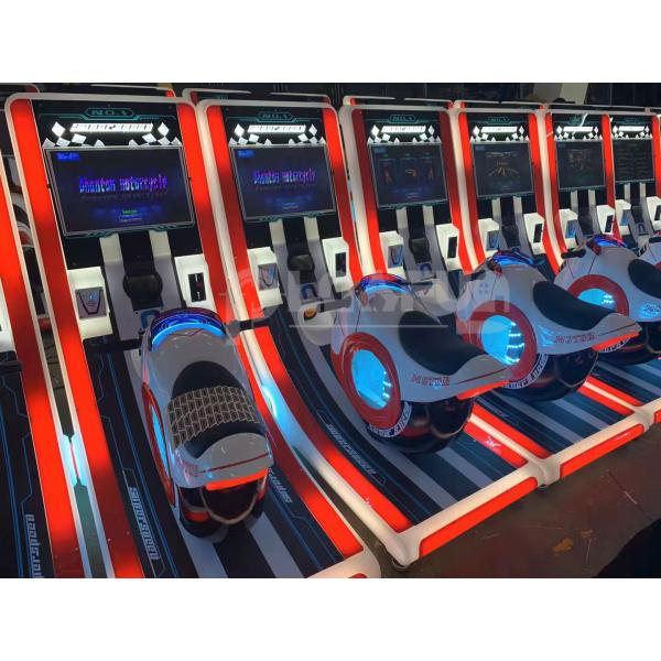 New Coin Operated Kids Phantom Motor Super Motor Racing Game Arcade Motorcycle Motorbike Racing Gaming Machine
