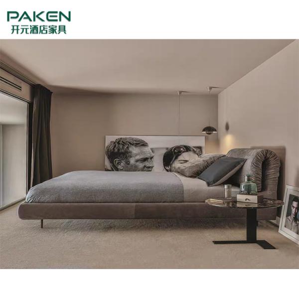 Personalize a cama moderna do estilo de Furniture&Hottest do quarto moderno da mobília da casa de campo