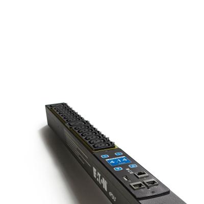 16A Monitored Data Center PDU 12 Way EATON EFLXL02H FLEXPDU LOCAL METER 1U C20 1P 12XC13