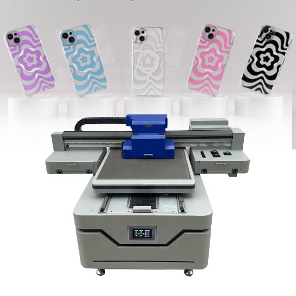 Pen Shop High Quality Outlet A1 Size 6090 UV Flatbed Printer XP600 I1600 I3200 Head for Plastic/Acrylic/Metal/Phone Case