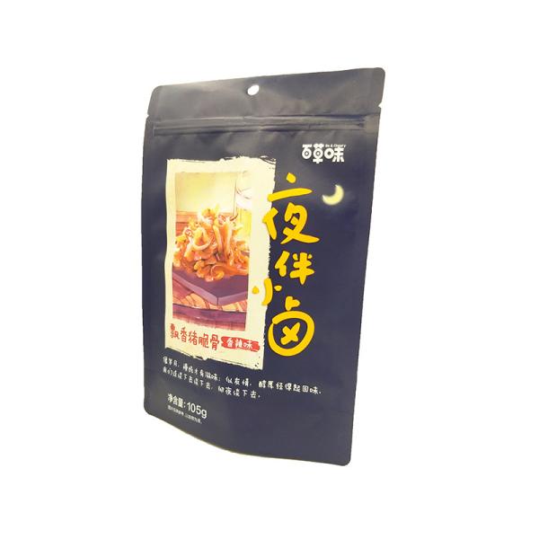 Dried Jackfruit Okra Stand Up Zipper Pouch 100g 160mic -320mic Eco Friendly