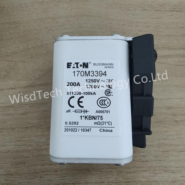 170M3394 Специальные высокоскоростные предохранители 200A 1250V 1 BKN/75 AR CU