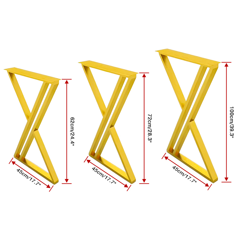 Table Frames Modern Restaurant Desk Steel Bench Coffee Dining Furniture Metal Cast Iron Heavy Duty Office Gold Table Legs