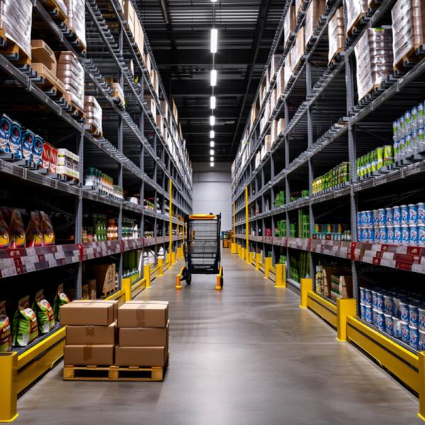 Estantes de exhibición de productos de grandes centros comerciales personalizados Estantes de almacenamiento de supermercados