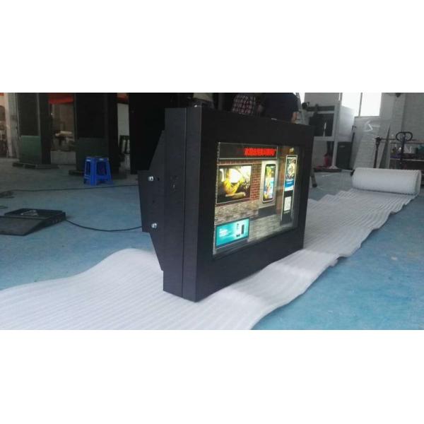 Quiosque exterior de alta resolução da exposição do Lcd, tela fixada na parede do cartaz de Digitas