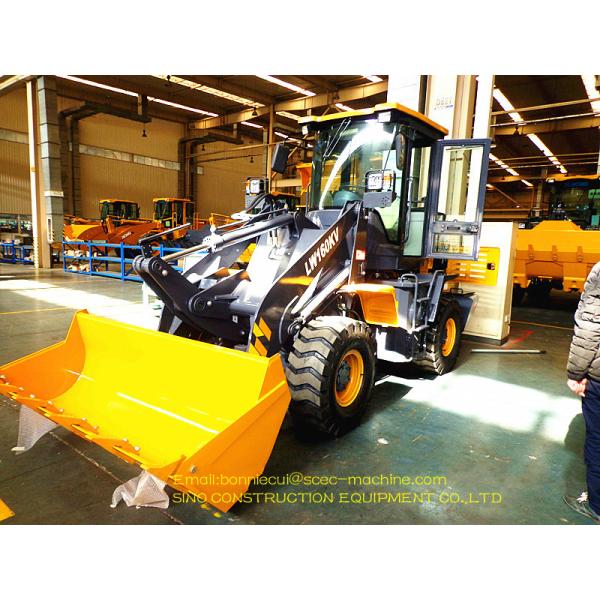 0.75m3 1.6 Ton Construction Wheel Loader Operating Weight 6200kg LW160KV