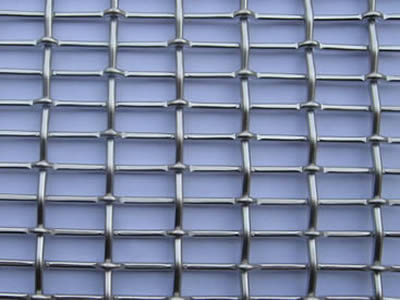 2mm 1.2m Width Crimped Woven Wire Mesh For Cages