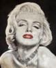 Handmade Marilyn Monroe Mosaic Art Patterns Glass Mosaic Tile Art Mirror For Wall Painting
