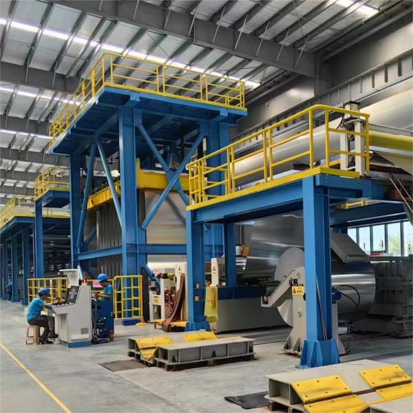 Steel Colour Coating Line Manufacturers With Customizable Heating 50-300m/Min Coating Speed Electric/Gas Heating
