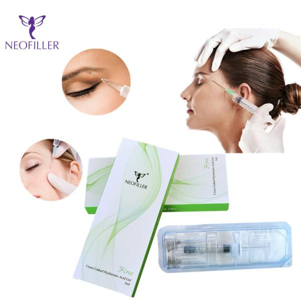 Хиалуроновая кислота дермы наполнителя носа гиалуроновой кислоты лба подбородка анти-