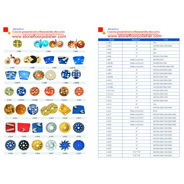 Диаманта пола металла абразивы колеса чашки меля диска и лезвия конкретного