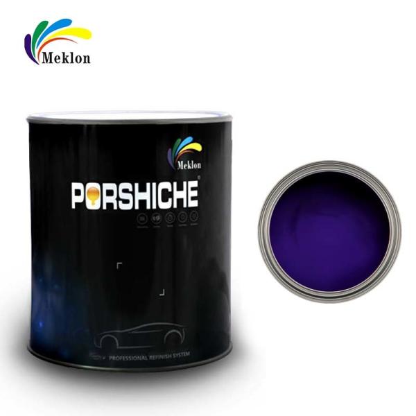 High Covering Power And Harmless  Refinish Car Paint P-209 Purple Blue For Vehicles