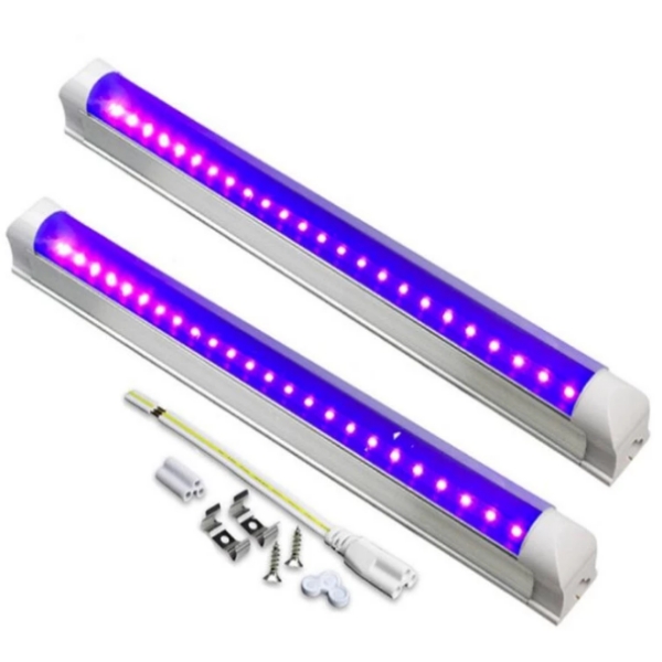 PC Cover UV Black Light Bulb 365nm 395nm UV T8 Led Tube Bulbs