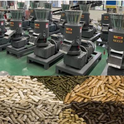 200-500kg pela máquina de madeira do moinho da pelota do rolo movente da máquina da pelota da madeira da serragem da hora para o uso industrial