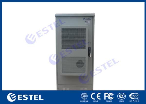 Insulated Steel 19 27U Outdoor Telecom Cabinet Side Access