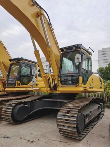 Yellow Komatsu Excavator PC 400 5.7M Boom 40000kg Working Weight