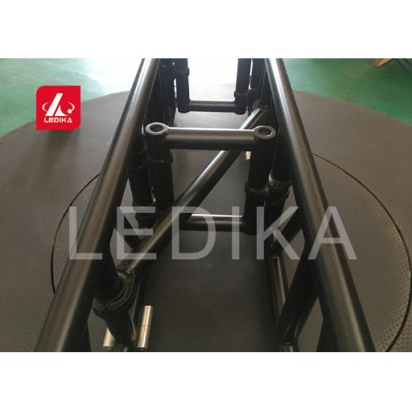 Hot Sell Black Aluminum Square Truss / Aluminum Screw Modular