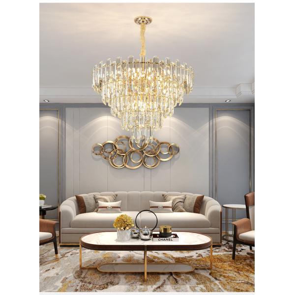 Modern Luxury Crystal LED Chandelier Lighting Home Decoration crystal light chandelier(WH-CY-225)