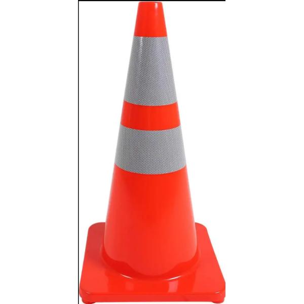 700mm PVC Red Road Safety High luminance Reflective Traffic Cone