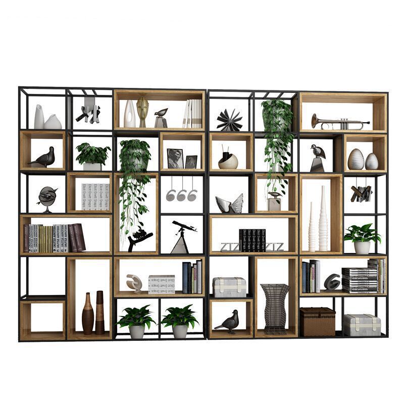XinJun Factory Modern Open Aluminum Storage Shelf for Living Room Corner Shelf