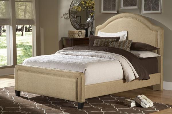 Upholstered Bedroon Furniture, Upholstered Headboard, Hotel Furniture, Fabric Bed