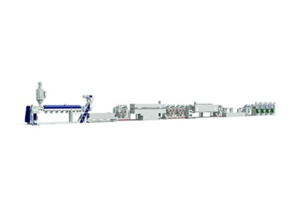 Ligne d'extrusion à vis unique de fixation en PP PET haute précision automatique