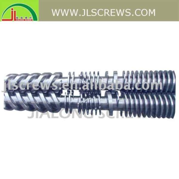 Pvc Pp Wpc Double Screw And Barrel 38CrMOAIA 35mm Conical Screw Barrel
