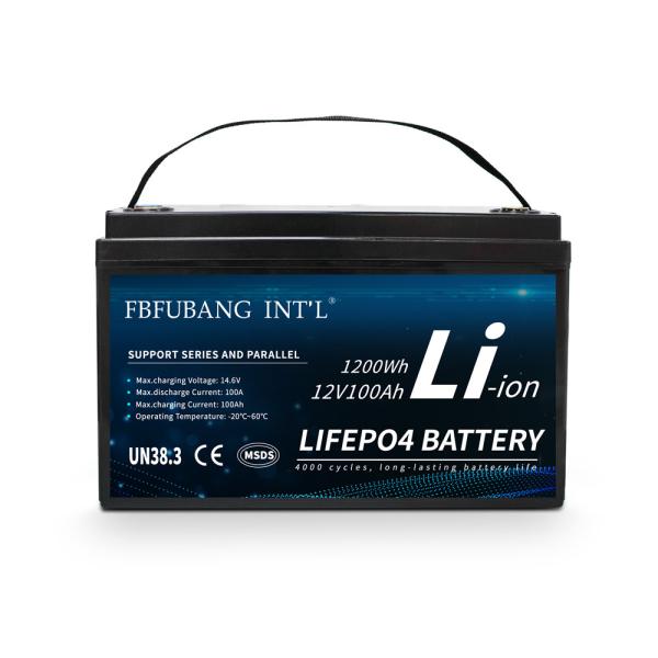 Lithium Ion Battery, ABS des sous-marins 12v logeant le paquet rechargeable de la batterie Lifepo4