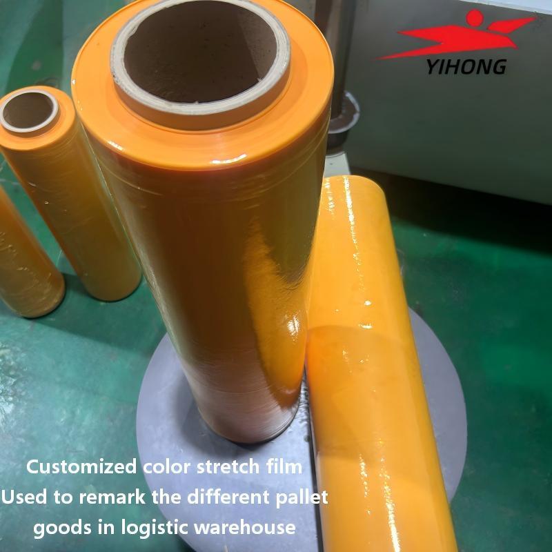 LDPE LLDPE Stretch Film with Color Coding for Easy Identification Enhanced Warehouse and Inventory Management Solutions