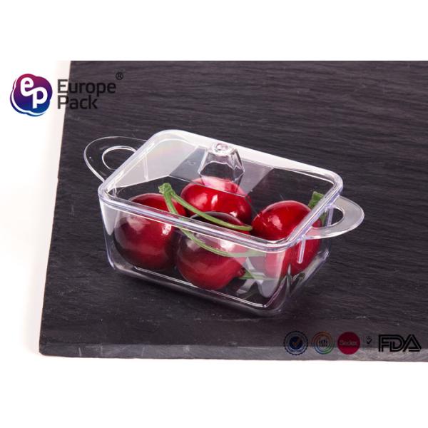 Party Disposable Dessert Dishes Ps Transparent Disposable Plastic Bowls