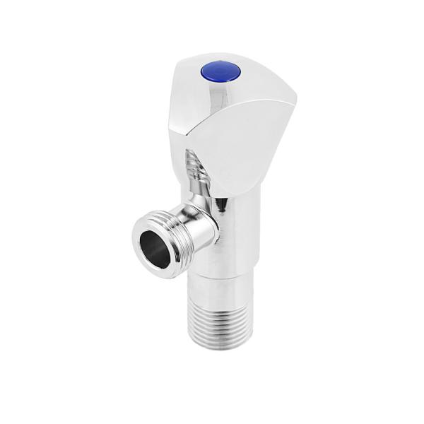Tri Angle SS201 Plating Angle Valve For Sink Bathroom Toilet Kitchen Shower