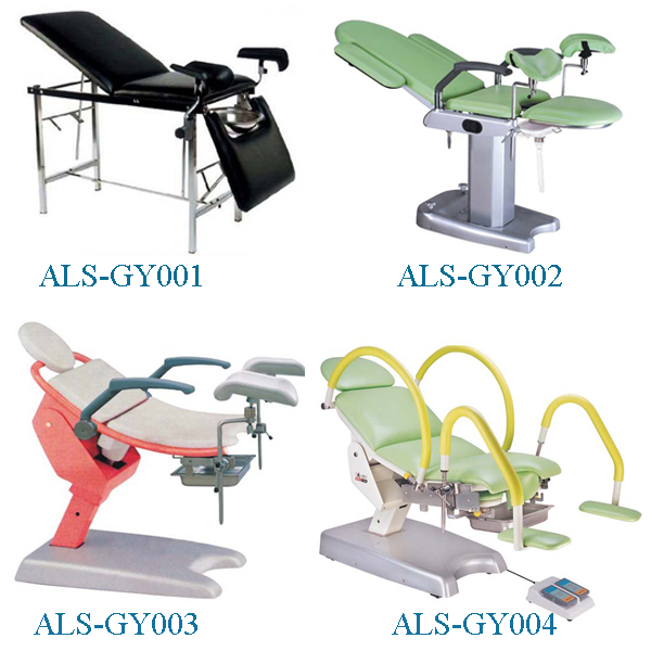Luxurious multi-function gynecological manual table (ALS-GY002)