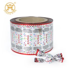 Custom Automatic Packaging Film Roll Clear Plastic Heat Sealing Food Packaging Film for Biscuit/Candy