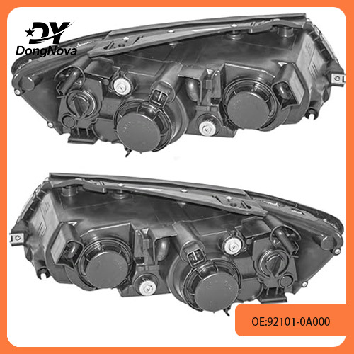 92102-0A000 92102-0A000 Phare de voiture lampe de phare automatique pour Hyundai SONATA 2004 Phare avant édition US