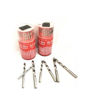 Barrel Cobalt High Speed Steel Twist Alloy Drill Bit 19pcs 1-10mm