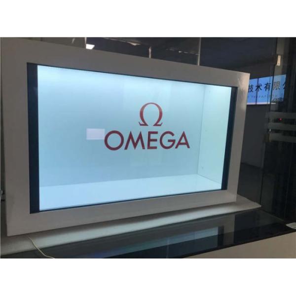 HDMI VGA Transparent Lcd Display 32 Inch For Event Advertising