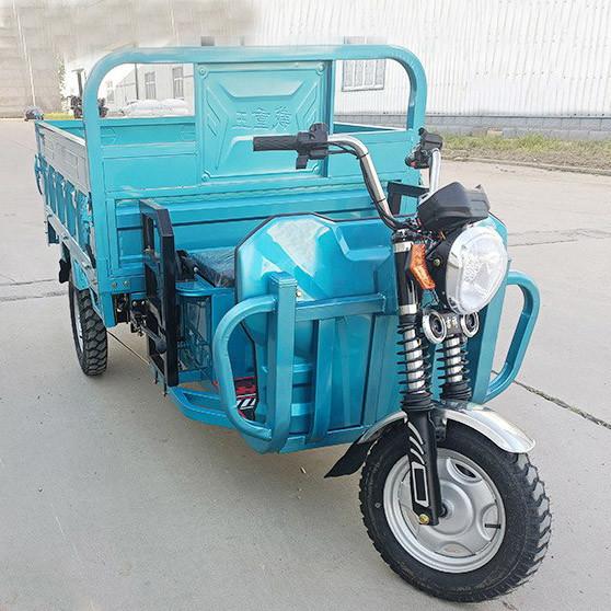 Three Wheeled Electric Tricycle With Canopy 30-50Km/H 90KM