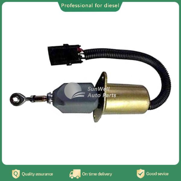 China supply 6CT Engine sapre parts 24V Fuel Pump Shutoff Solenoid valve 3977620
