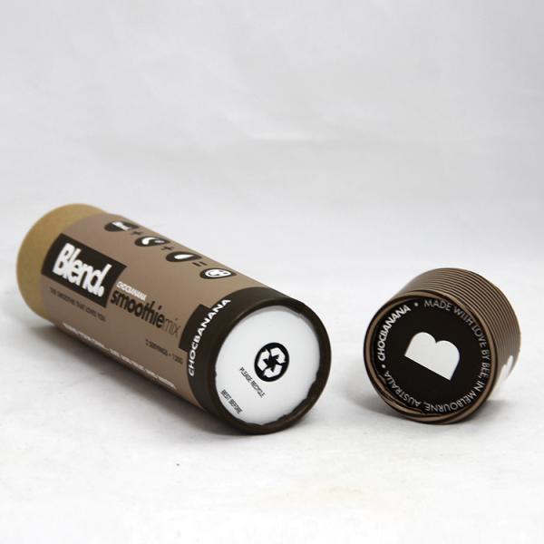 Цилиндрическая бумага картона Брайна Kraft консервирует упаковывать для косметик/Underwea/Unbrella