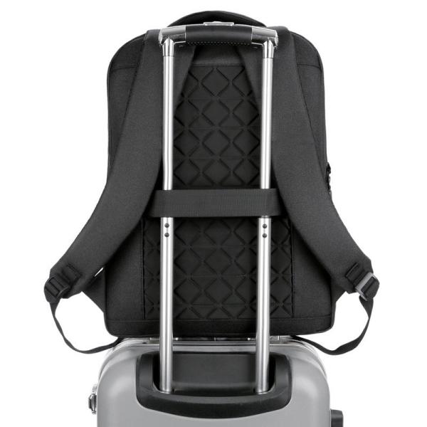 BSCI Travel Business Laptop Backpack With USB Charger Port Waterproof 0.6kg
