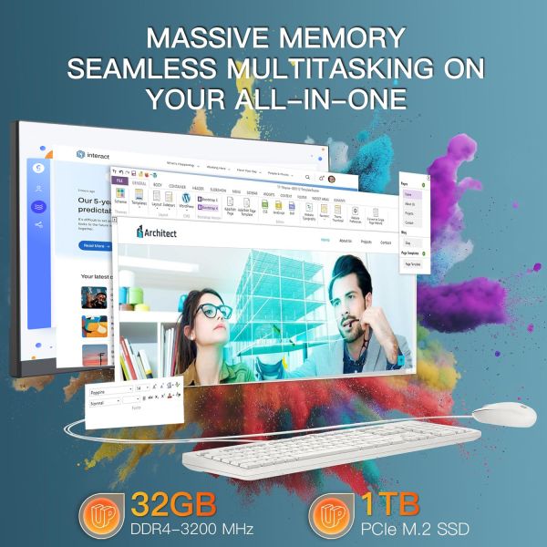 27 inch 16 9 Aspect Ratio Gaming Monitor 4K 144Hz IPS Display Ultimate Solution for Gaming Productivity in One Sleek Hub